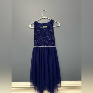 Navy Blue Formal Dress
